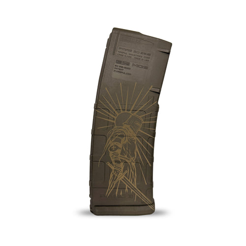 Armor of God Engraved AR Magazine — OD