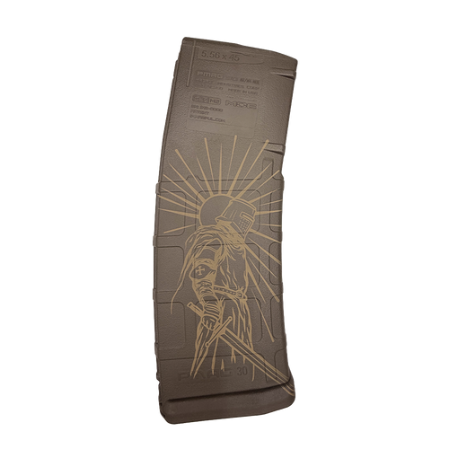 Armor of God Engraved AR Magazine — OD