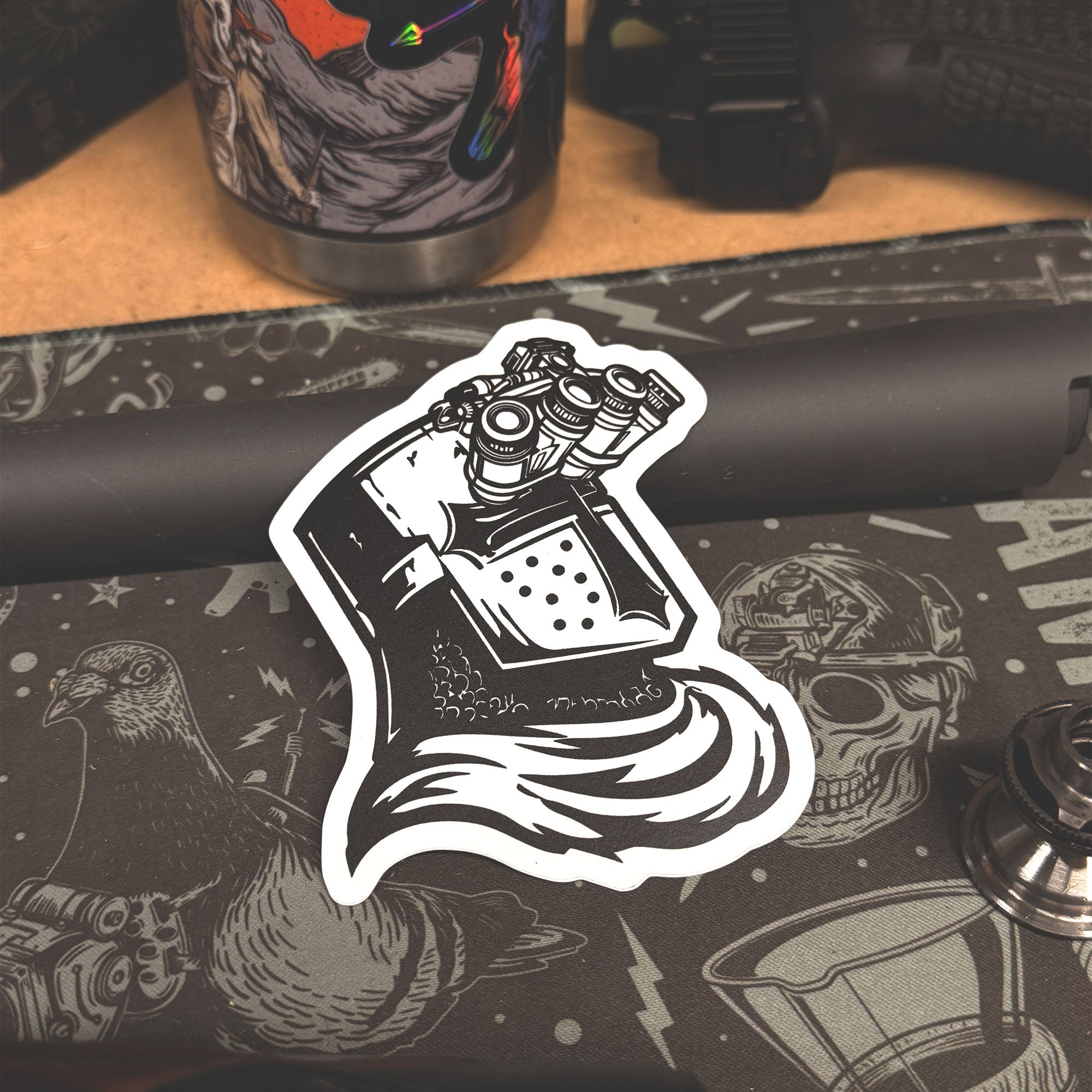 Midnight Crusader Sticker